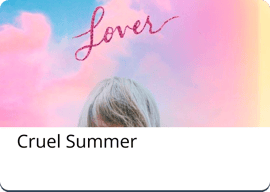 Taylor Swift Cruel Summer 